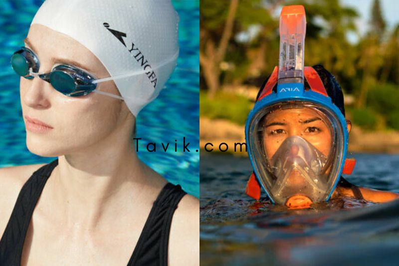 Can you snorkel with swim goggles online