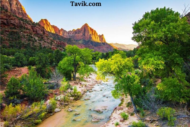 Virgin River inside Zion